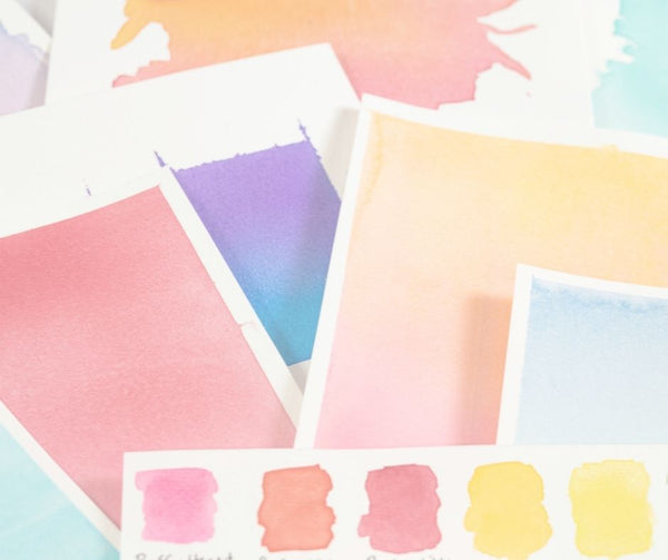 Blended Watercolor Backgrounds Class