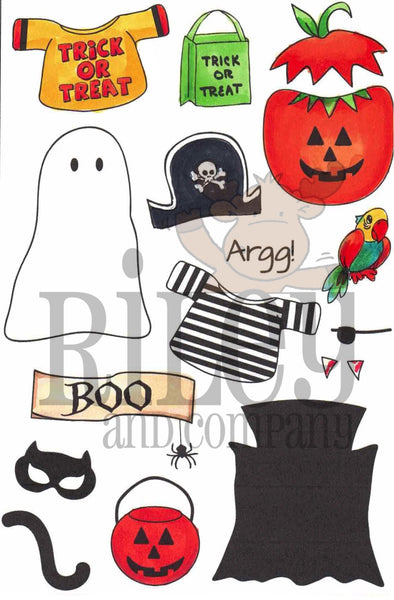 Riley and Company - Stamp and Die Set - Halloween