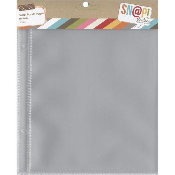Simple Stories Sn@p! Pocket Pages 6X8