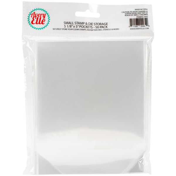 Avery Elle Small Stamp & Die Storage Pocket 5 1/8 X 5