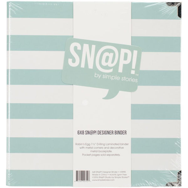 Simple Stories Sn@p! Designer Binder 6X8