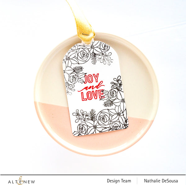 Altenew Festive Floral Frame Stamp Set