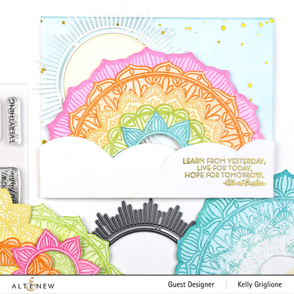 Altenew Pen Sketch Mandala Stamp Set
