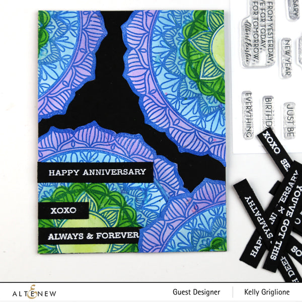 Altenew Pen Sketch Mandala Stamp Set