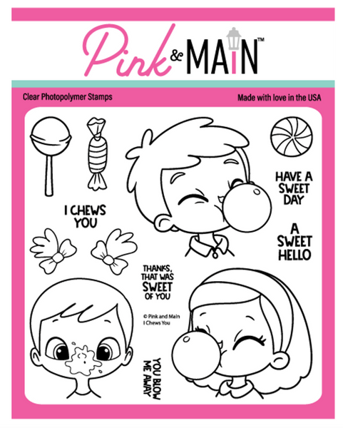 Pink & Main - I Chews You - Stamp & Die Bundle