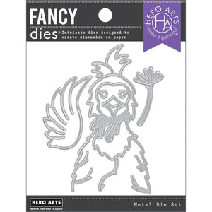 Hero Arts - Fancy Die - Peeking Chicken