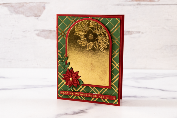 Holiday Hot Foil Cards Class