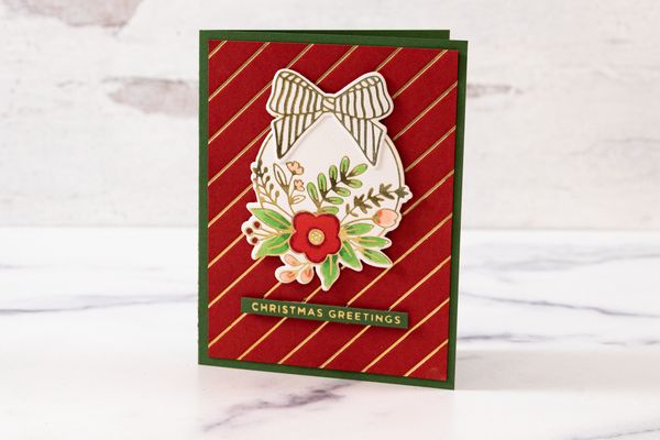 Holiday Hot Foil Cards Class