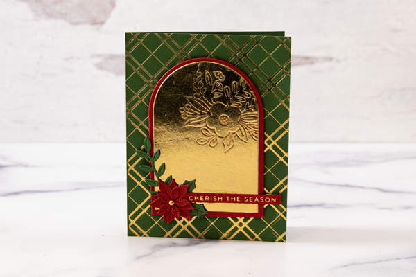 Holiday Hot Foil Cards Class