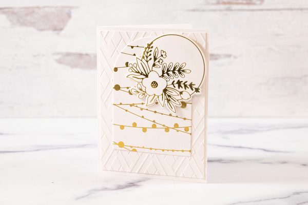 Holiday Hot Foil Cards Class