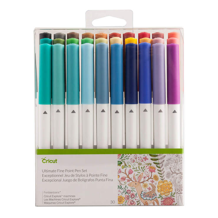 Cricut Ultimate Fine Point Pen Set 30ct