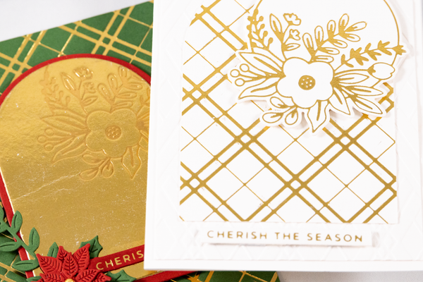 Holiday Hot Foil Cards Class