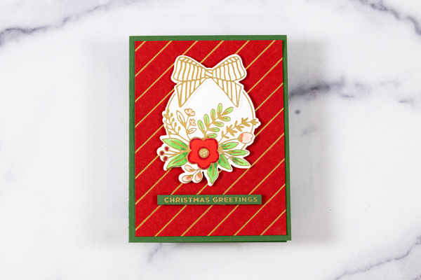 Holiday Hot Foil Cards Class