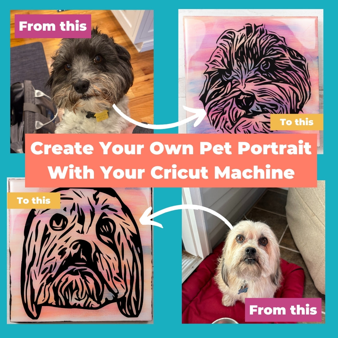 Vinyl & Resin Pet Portraits