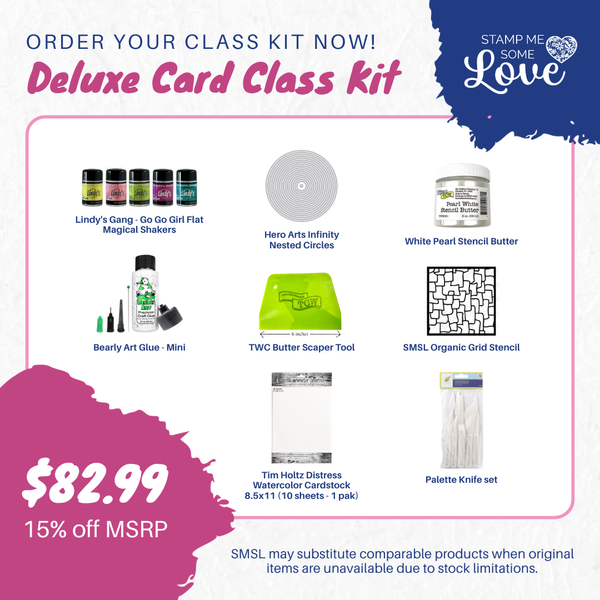 Stained Glass Orb Class Card Kit Bundle