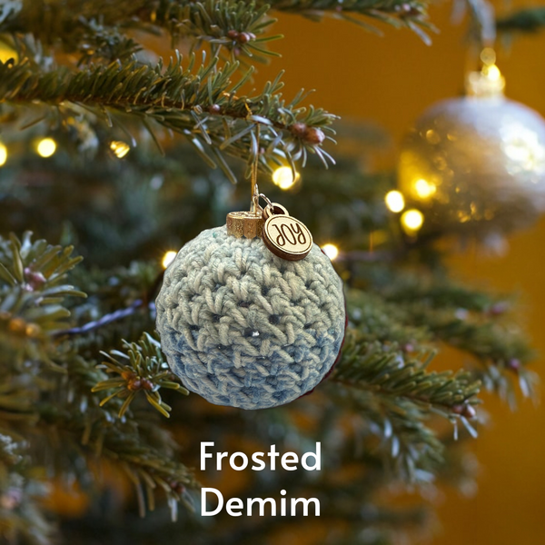 Handmade Crocheted Ornament Balls – Cozy Holiday Décor by Brandi Mahon