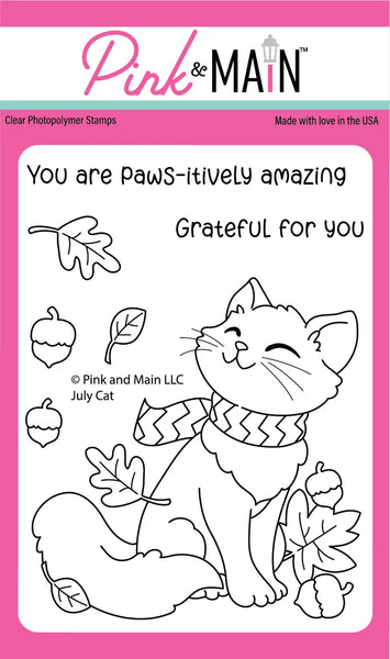 Pink & Main - July Cat - Stamps & Dies Bundle
