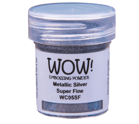 WOW - Embossing Powder Super Fine - Metallic Silver