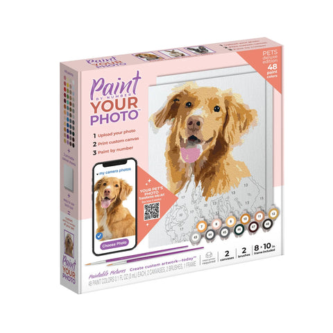 Paintable Pictures - Paint by Number Your Photo - Pets Edition
