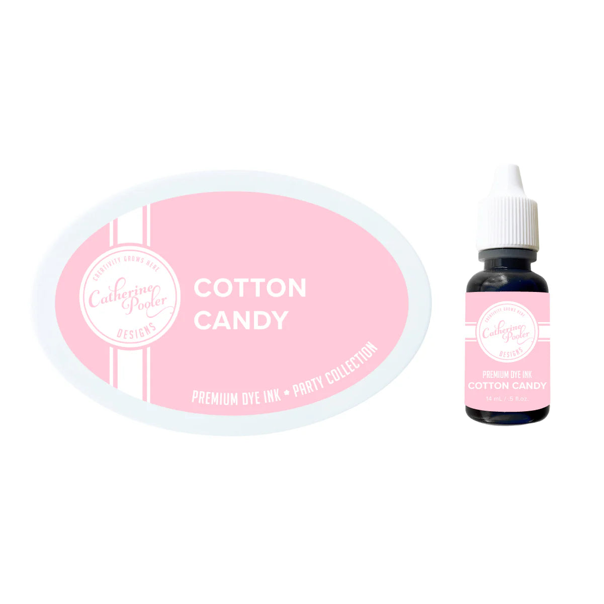 Catherine Pooler - Ink Pad & Refill - Cotton Candy