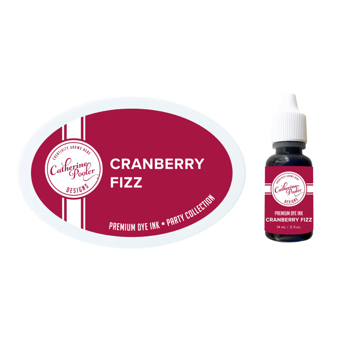 Catherine Pooler - Ink Pad & Refill - Cranberry Fizz