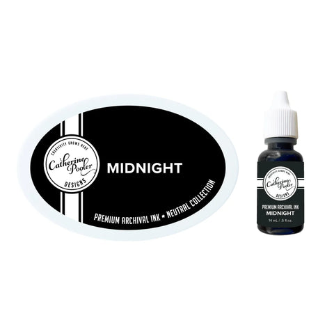 Catherine Pooler - Dye Ink Pad & Reinker Bundle - Midnight