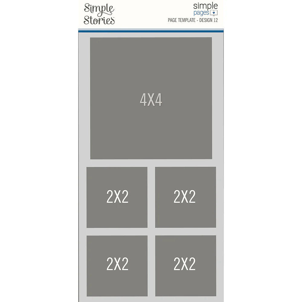 Simple Stories - Simple Pages - Page Template - Design 12