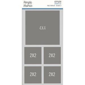 Simple Stories - Simple Pages - Page Template - Design 12