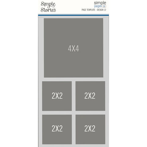 Simple Stories - Simple Pages - Page Template - Design 12