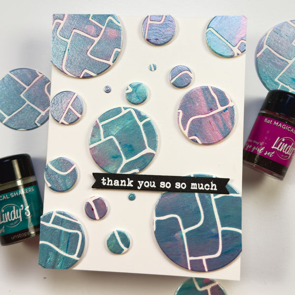 Stained Glass Orb Class Card Kit Bundle