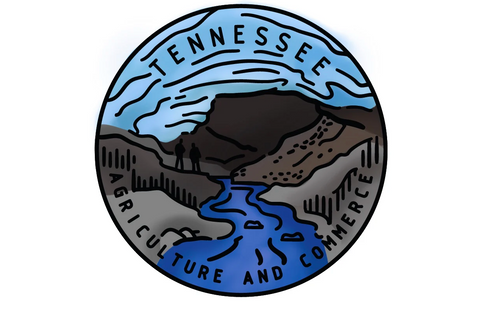 Honey Bee Stamps - State Seal: Tennessee