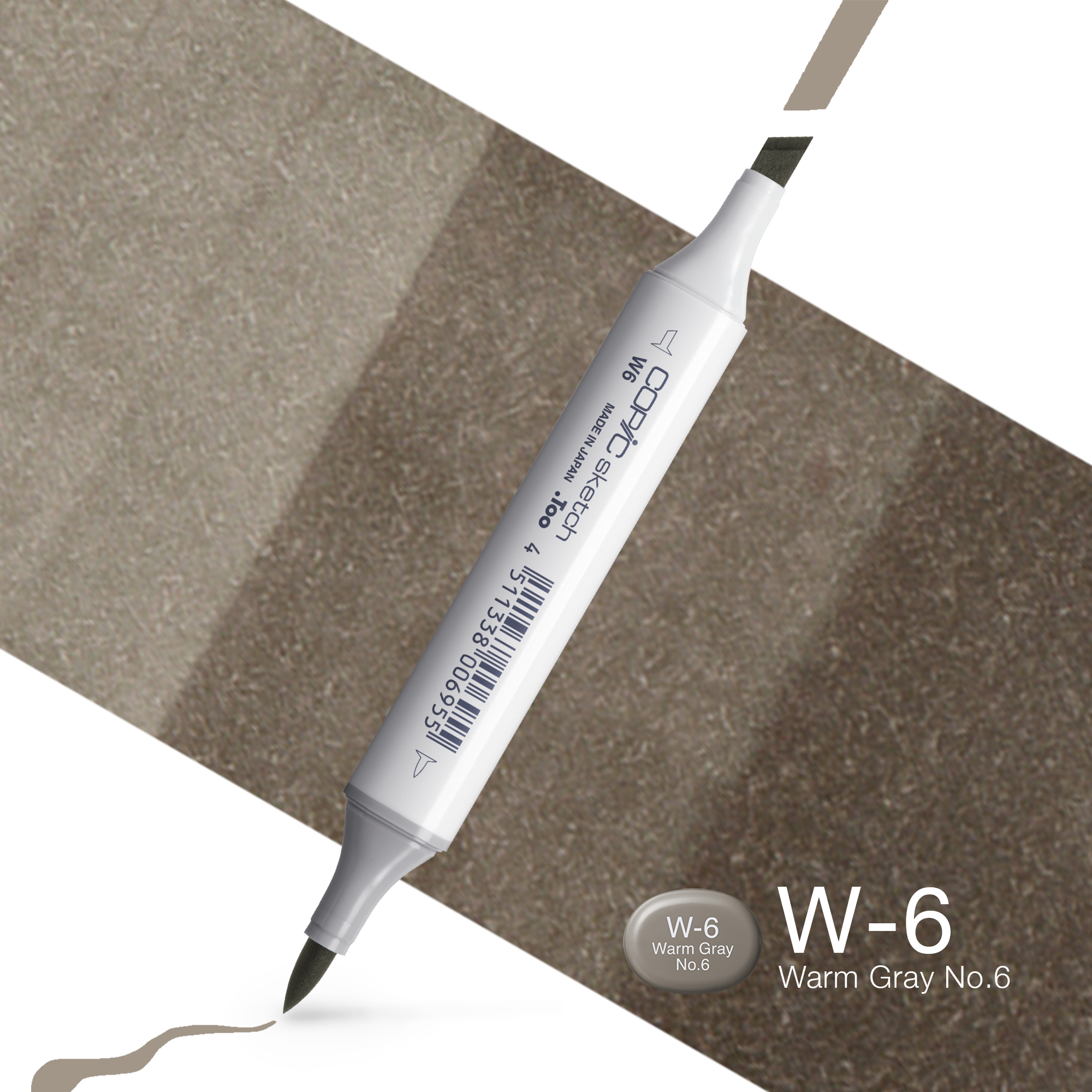 Copic sketch marker W6