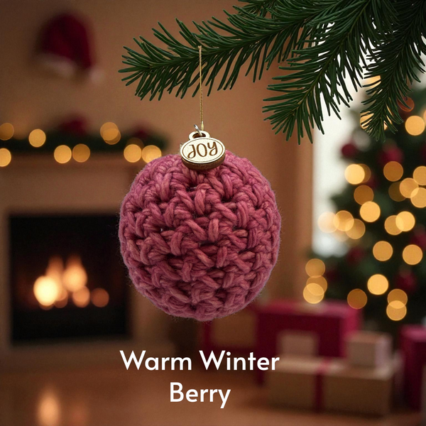 Handmade Crocheted Ornament Balls – Cozy Holiday Décor by Brandi Mahon