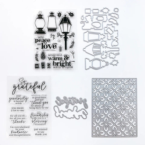 Catherine Pooler - Stamp Set & Die Bundle- Warm & Bright