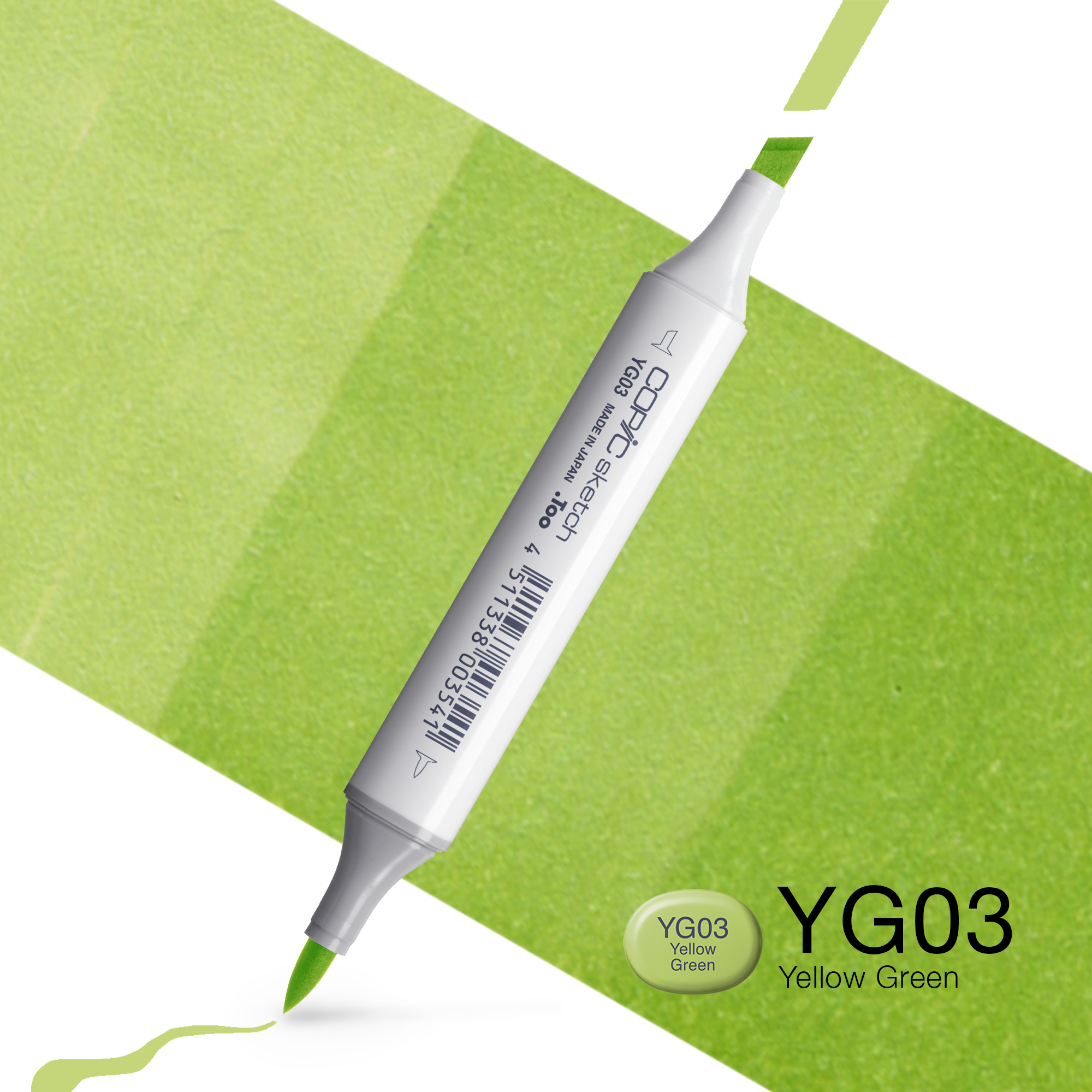 Copic sketch marker YG03