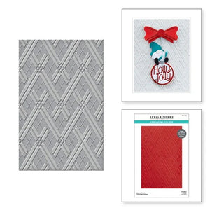 Spellbinders - Embossing Folder - Argyle Socks