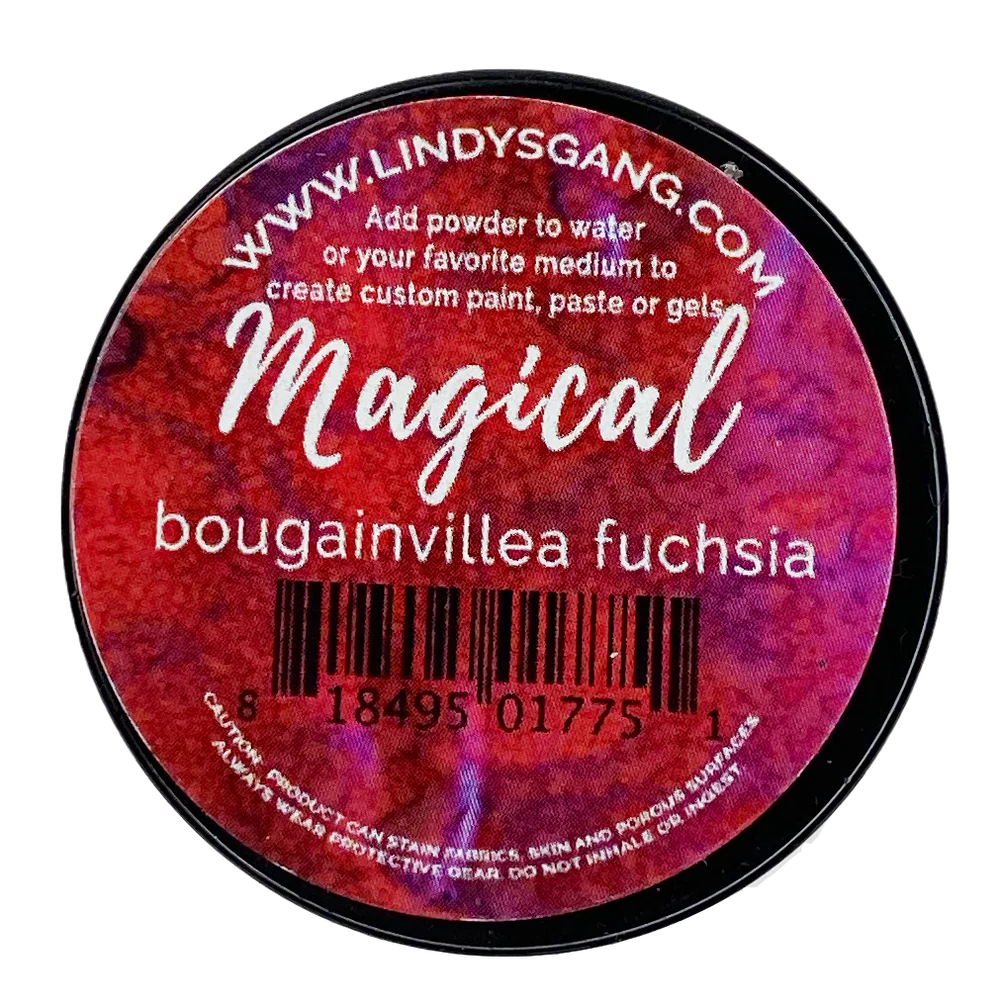 Lindysgang - Magical Embossing Powder - Bougainvillea Fuchsia