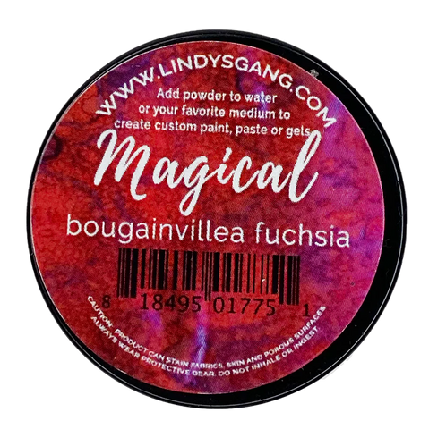 Lindysgang - Magical Embossing Powder - Bougainvillea Fuchsia