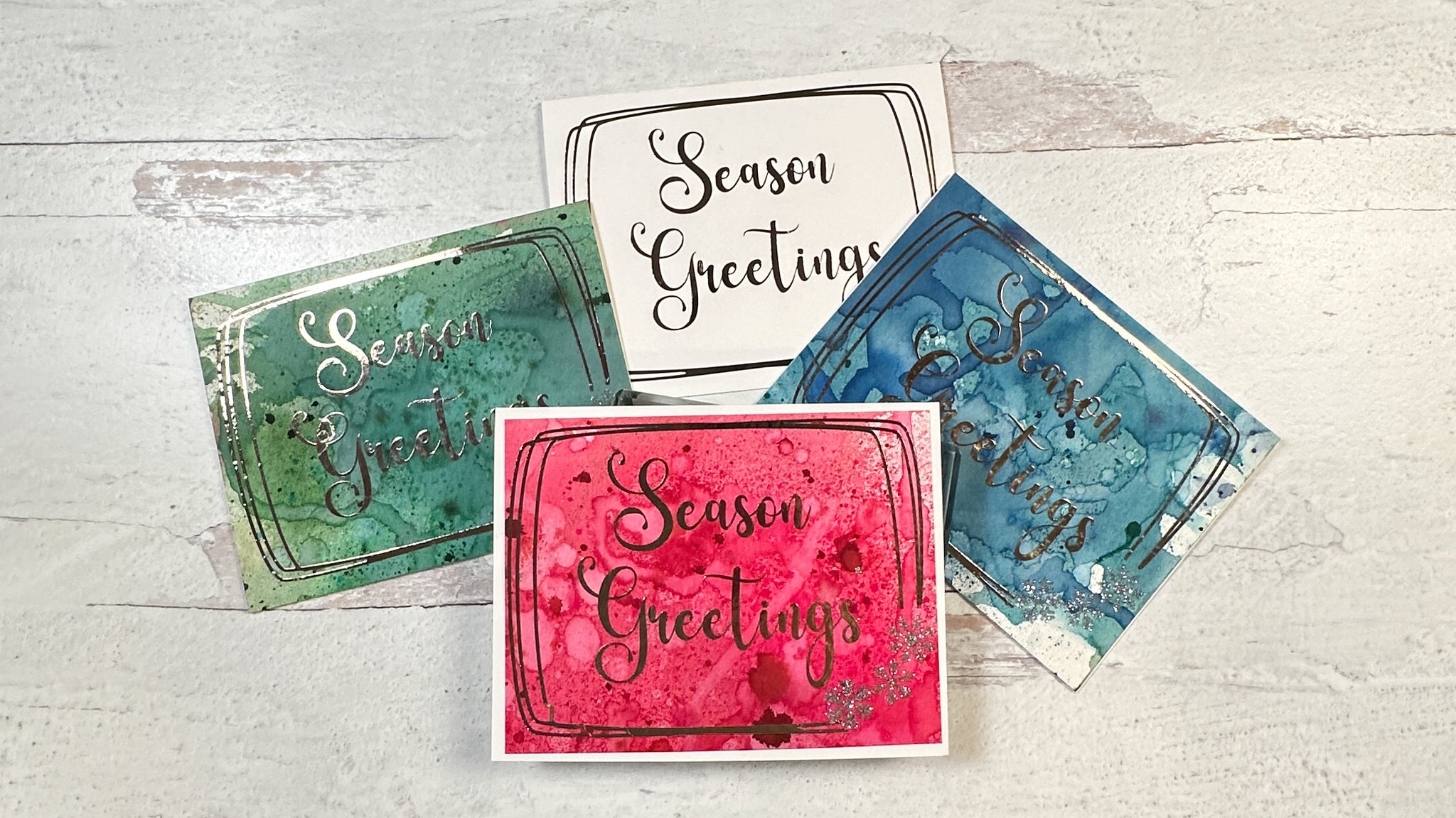 Mixed Media with HTV Cards