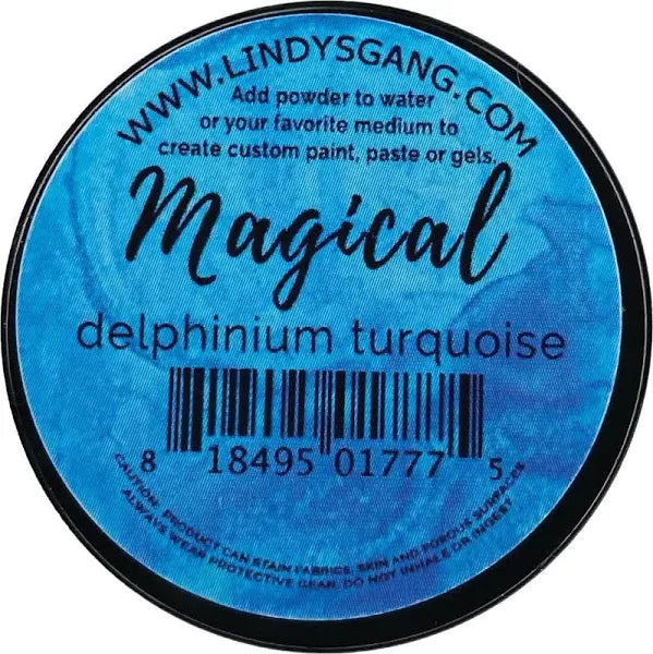 Lindysgang - Magical Embossing Powder - Delphinium Turquoise