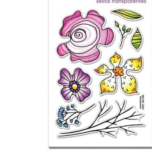 Stampendous - Floral Bouquet Stamp & Die Bundle