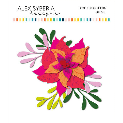 Alex Syberia Designs - Joyful Poinsettia Die Set