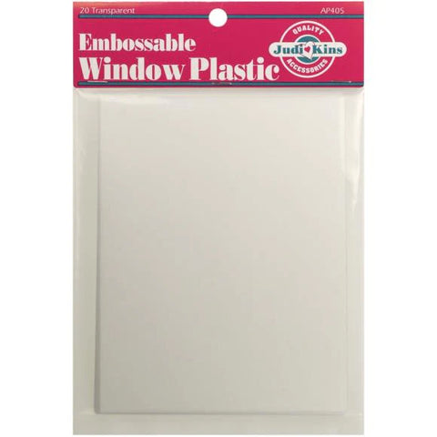 Judi Kins - Embossable Window Plastic