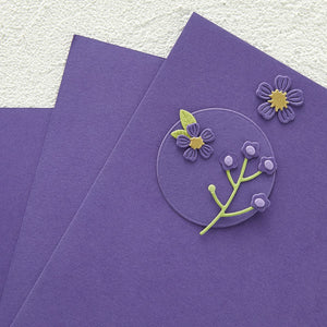 Spellbinders - Cardstock 8.5 x 11 - 100lb (10) - Royal Amethyst