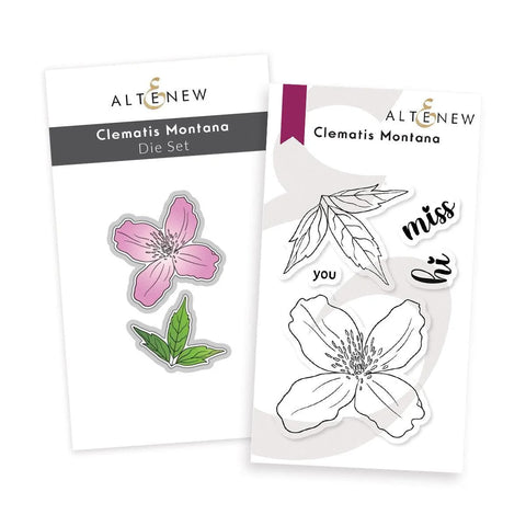Altenew - Mini Stamp Set - Clematis Montana