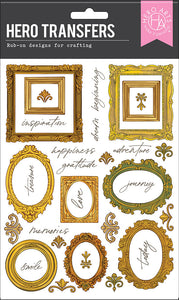 Hero Arts - Transfers - Ornate Frames