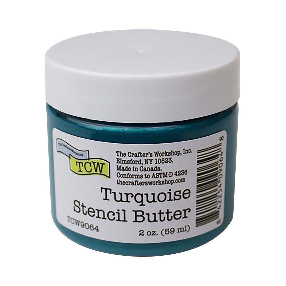 The Crafter's Workshop Stencil Butter 2oz - Turquoise