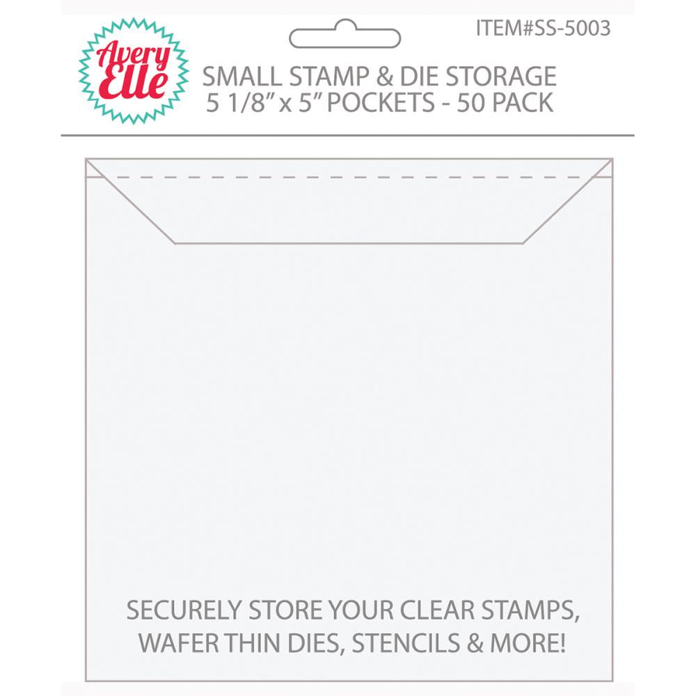 Avery Elle Small Stamp & Die Storage Pocket 5 1/8 X 5