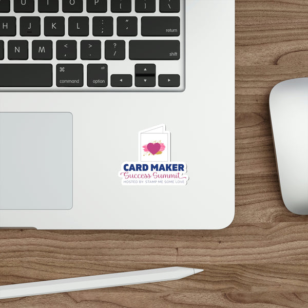 Card Maker Success Summit Die Cut Sticker