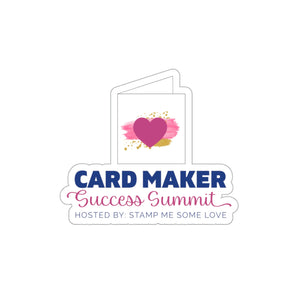 Card Maker Success Summit Die Cut Sticker